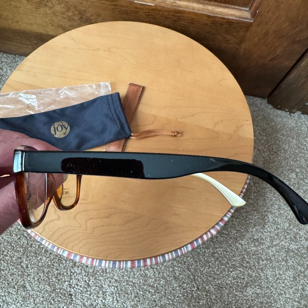 NWOT Joy Mangano #1 Tortoiseshell Framed +1.50 Reading Glasses - Picture 5 of 7